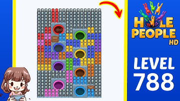 Hole People Level 788 Solution Walkthrough