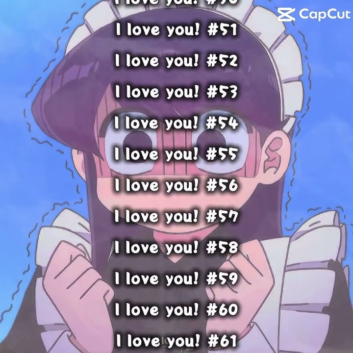 Say I love you 100 times