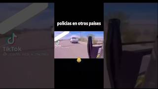 Policías en otros países VS Costa Rica ?? xd #viral #youtube #suscribete