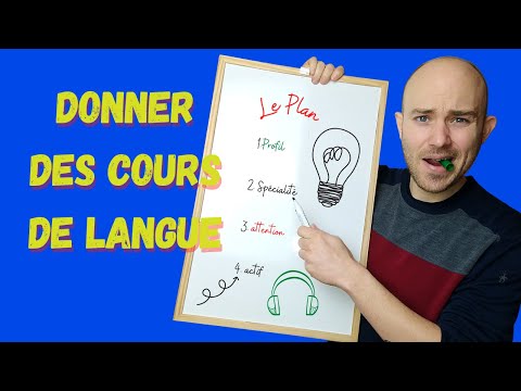 Vidéo: Comment Enseigner Une Langue étrangère