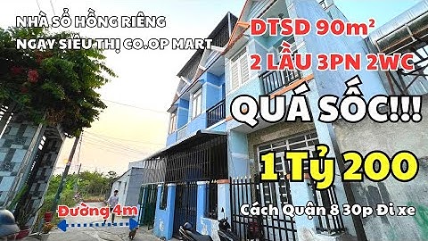 Nhà Gần Siêu Thị Co.op Mart Cần Giuộc Giá Quá Rẻ Luôn!!! | Bán Nhà Bình Chánh | Nhà Đất Trang Anh