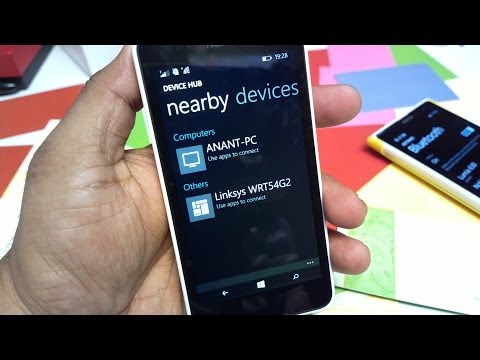 Device Hub Demo on Windows Phone 8.1
