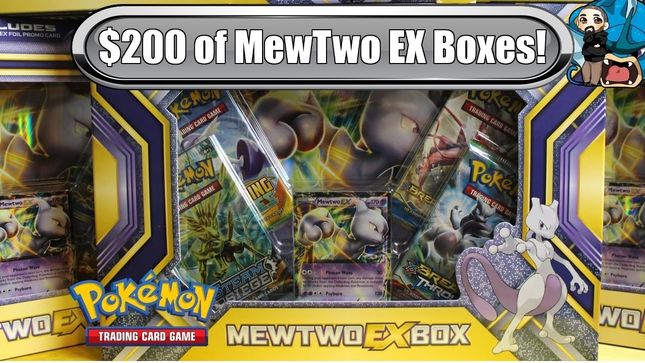 Pokémon Trading Card Games: Mewtwo-EX Box 