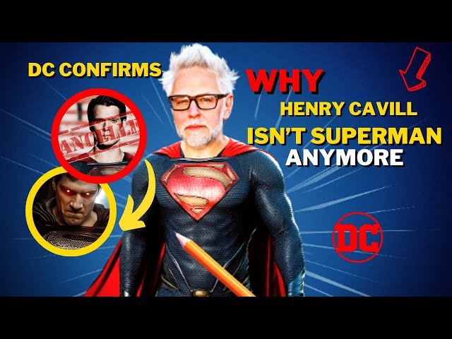 DC Confirms Why Henry Cavill Isn't Superman Anymore