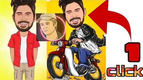 How to Create Vector Art Cartoon Effect in One Click || Vector Art in One Click