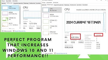 PERFECT PROGRAM THAT INCREASES WINDOWS 10 and 11 PERFORMANCE!! 2024 CURRENT SETTINGS