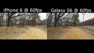 Galaxy S6 vs iPhone 6 Video Test at 60fps - Boy Meets Phone