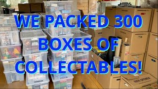 We packed 300 boxes of collectables to sell in our new shop! - Erix Collectables 253