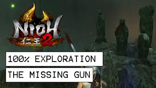 Nioh 2 100 Exploration Walkthrough  The Missing Gun all Items Kodama Secrets