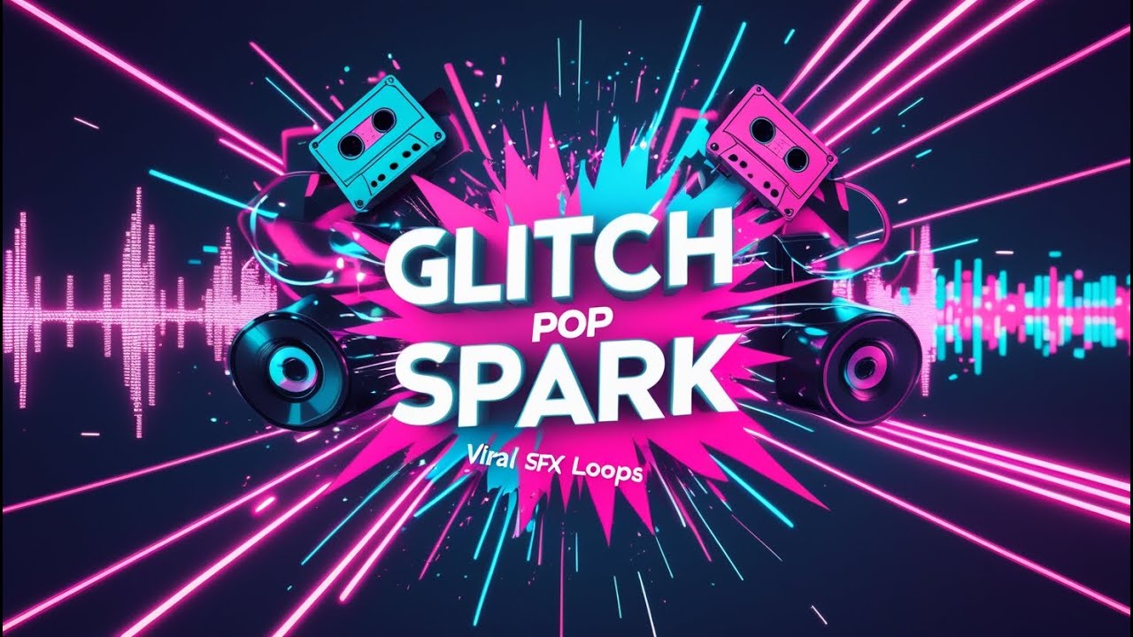 🎧 Glitch Pop Spark – Viral SFX Loops | Royalty Free & No Copyright Sound FX