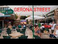 Benidorm - Gerona street - Calle Gerona - Rue de Gérone - Bars - July 2021