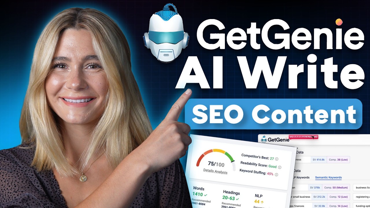 GetGenie AI Review: Best AI SEO Writing Tool for WordPress? - YouTube