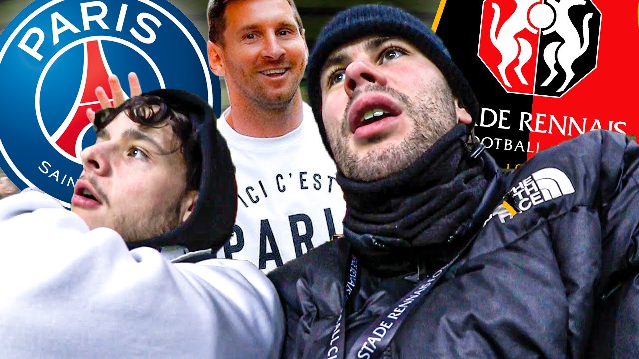 A QUELQUES METRES DE LEO MESSI ! (Vlog SRFC - PSG)
