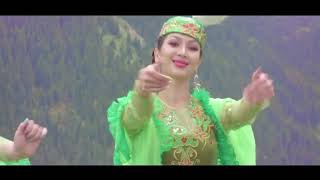 Kazakh Folk Dances in Kazakhstan Nature, Almaty Region