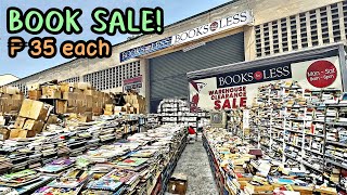 ₱35 BOOKS for LESS 📖 Warehouse Clearance SALE! 📍Pasig City book shopping 🛍️ bargain hunting