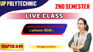 applied physics 2nd semester polytechnic | up polytechnic applied physics-2 | chapter-6 ( Lec 3 )