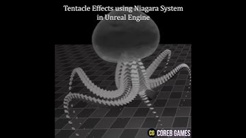Tentacle VFX Pack using Niagara System in Unreal Engine (WIP) #shorts