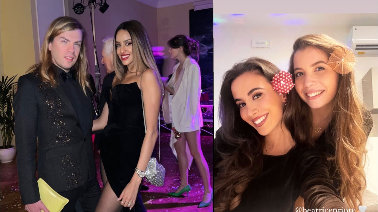 Benedetta Caretta And Maya Talem New Year Celebration And Party 2023