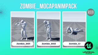 Zombie_MocapAnimPack - UE