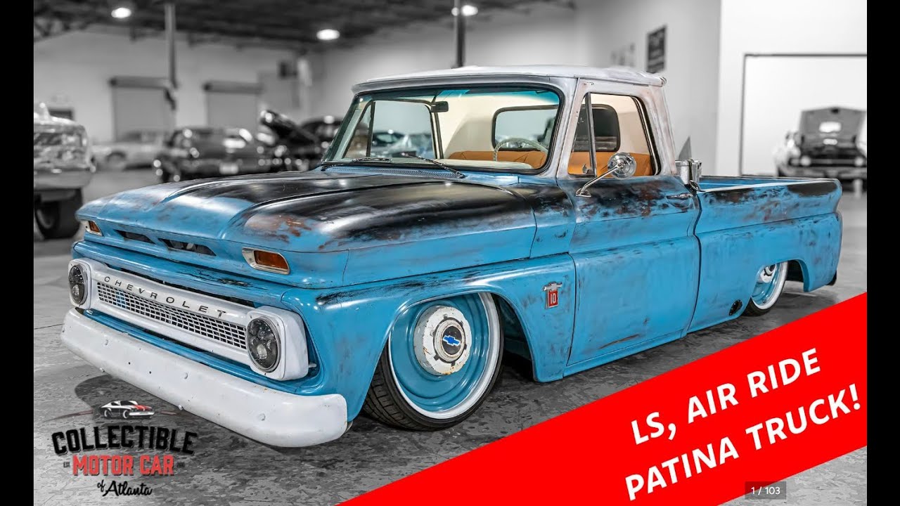 1964 Chevrolet C10 Patina Truck - The Perfect Blend of Vintage Charm and  Modern Performance, image size:1280x720