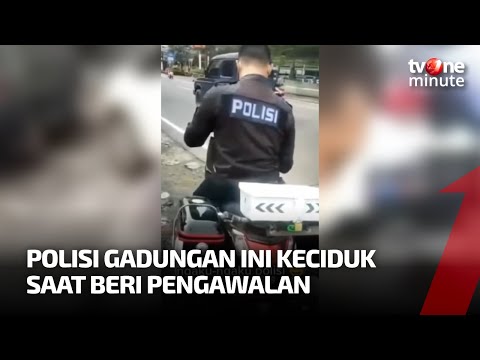 APES! Pemuda Ini Diciduk Petugas Saat Jadi Polisi Gadungan | tvOne Minute