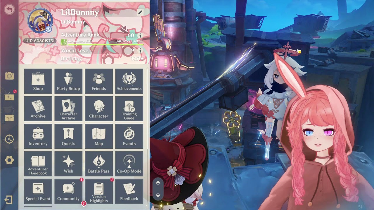 🐇 TWITCH YEARLY STATS REVEAL🥕 GENSHIN 6.2 MAIN STORY🌸 LIVESTREAM 💖