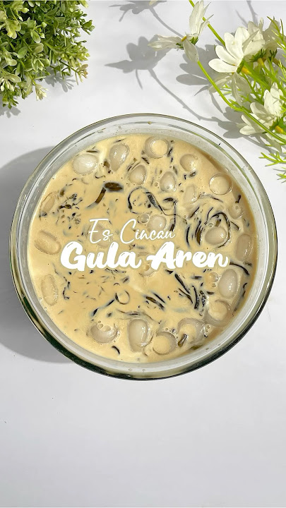 ES CINCAU GULA AREN, JUALAN MINUMAN INI BUAT PUASA NANTI DIJAMIN LARIS MANIS 😍‼️