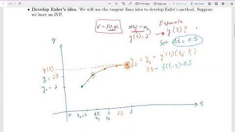 DFQ - Section 2.7 Euler