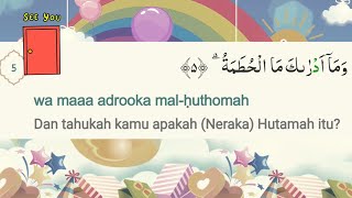 Download lagu Surah AL - HUMAZAH QIROATI method, a quick way to memorize the Al - Qur'an