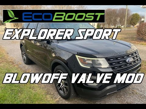 Ecoboost Explorer Blow-Off Valve Mod (How-To TorqueSolution BOV Adapter