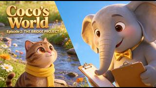 Coco's World 🐱 | Episode 2 | "My Way or the Pathway" | Raja Learns to Listen #cat #elephant Wealth