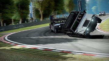 NFS Shift 2 Unleashed [HD] - 2006 Hummer H1 Alpha OpenTop on Brands Hatch GP