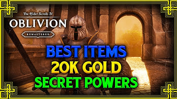 Start STRONG in Oblivion Remastered: BEST Early Game Weapons, Armor & Gold Guide!