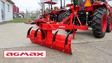 AGMAX GB120R Grader Blade With Rippers Walkaround