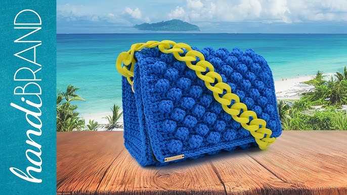 Πως θα πλέξεις Τσάντα με Σχοινί. Δες το Video Tutorial στο @handibrand  #crochetbags #doityourself - YouTube