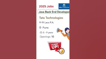 2025 jobs vacancies | java developer | java vacancies | Core java developer