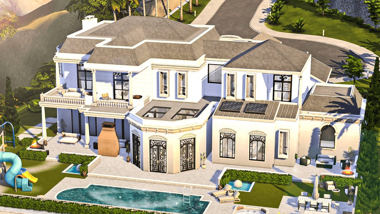 Perfect Family Home | Sims 4 Speed Build & Full Tour | NO CC