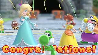 Mario Party Superstars Tag Match Rosalina and Daisy Vs Wario and Donkey Kong