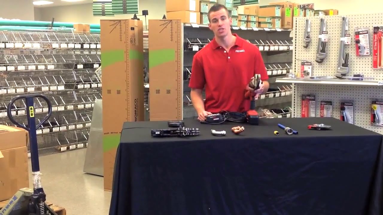 Ridgid RP-340 Press Tool Overview