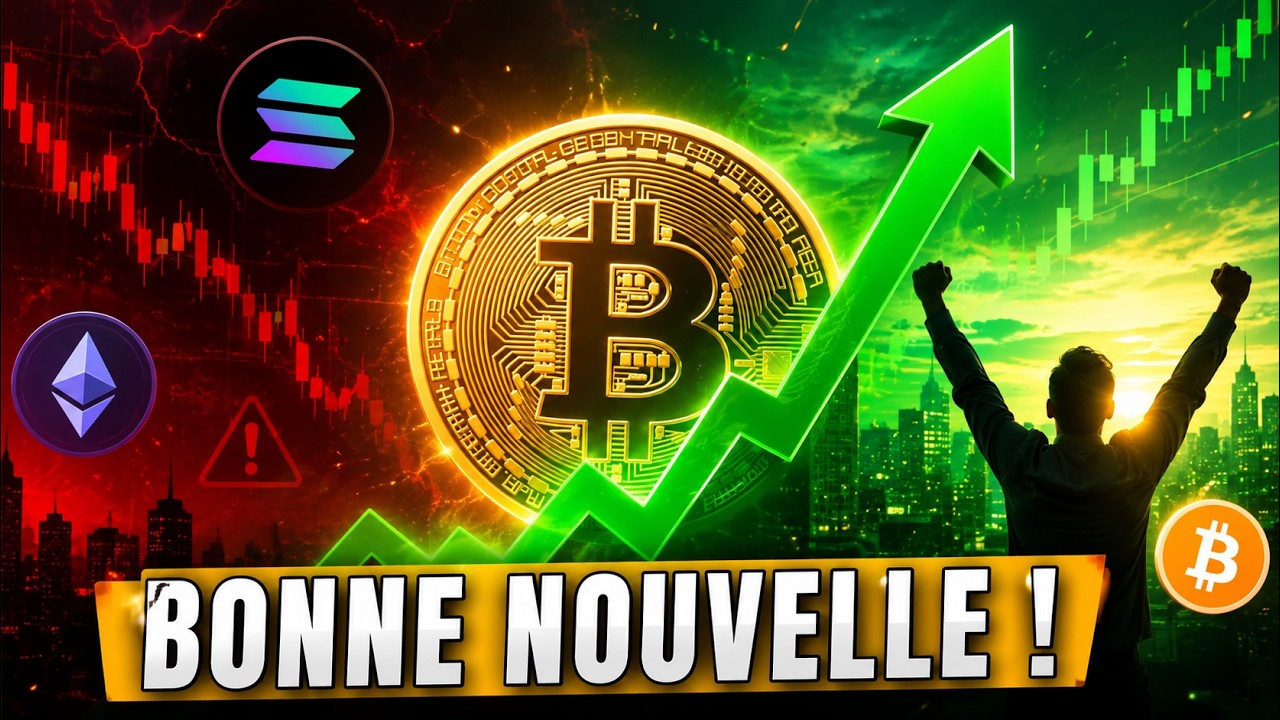 Miniatura CETTE BONNE NOUVELLE FAIT DU BIEN AUX CRYPTOS !