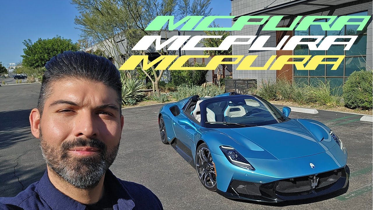 Maserati MCPURA Cielo | Один из самых потрясающих автомобилей, на которых мне когда-либо доводило...