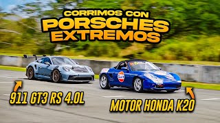 UN NOVATO EN LA PISTA: Escuela de PORSCHE *CORREMOS CON PORSCHES DE VERDAD* Entrenando Para CORRER!