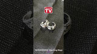 'Intertwined' Matching Ring Set 6.5