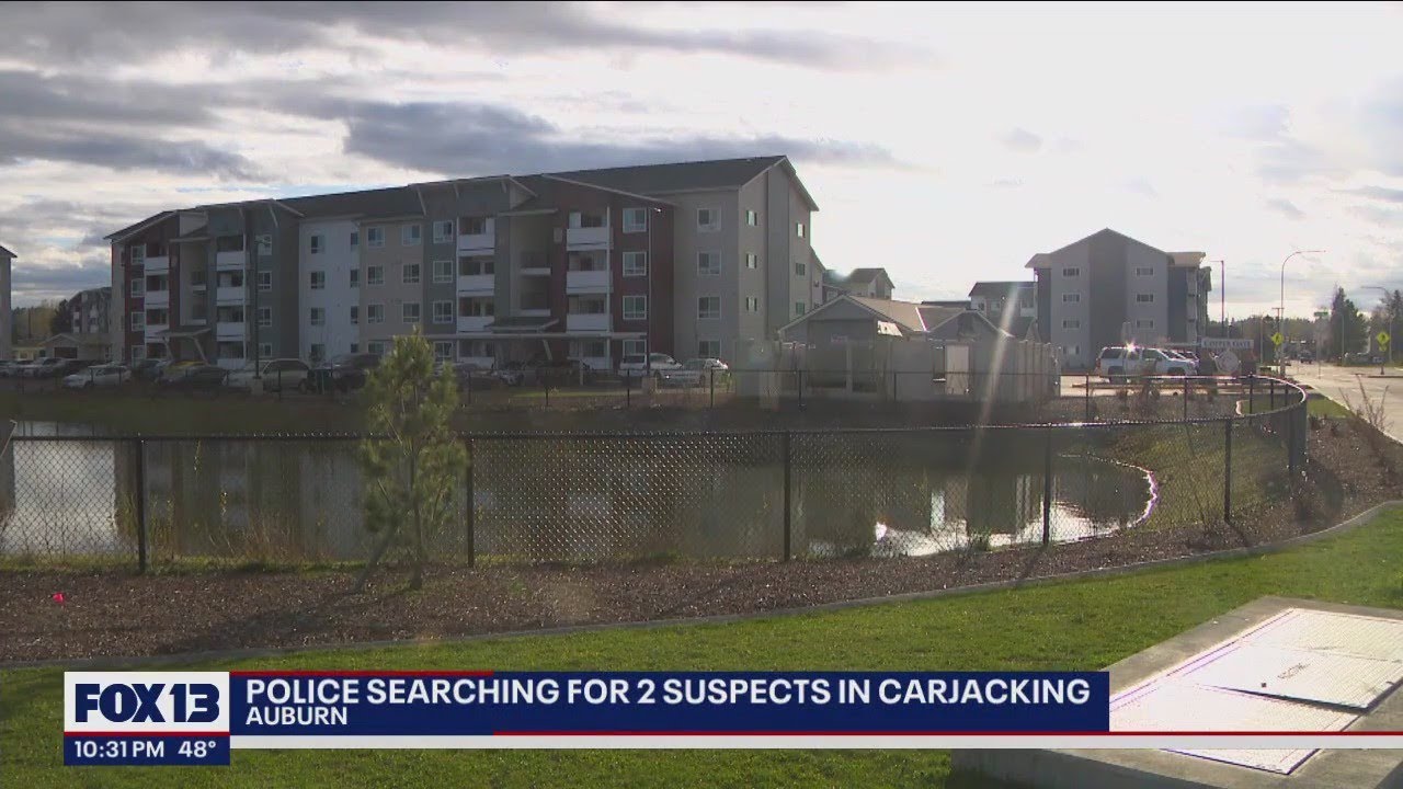 Police looking for carjacking suspects | FOX 13 Seattle - YouTube