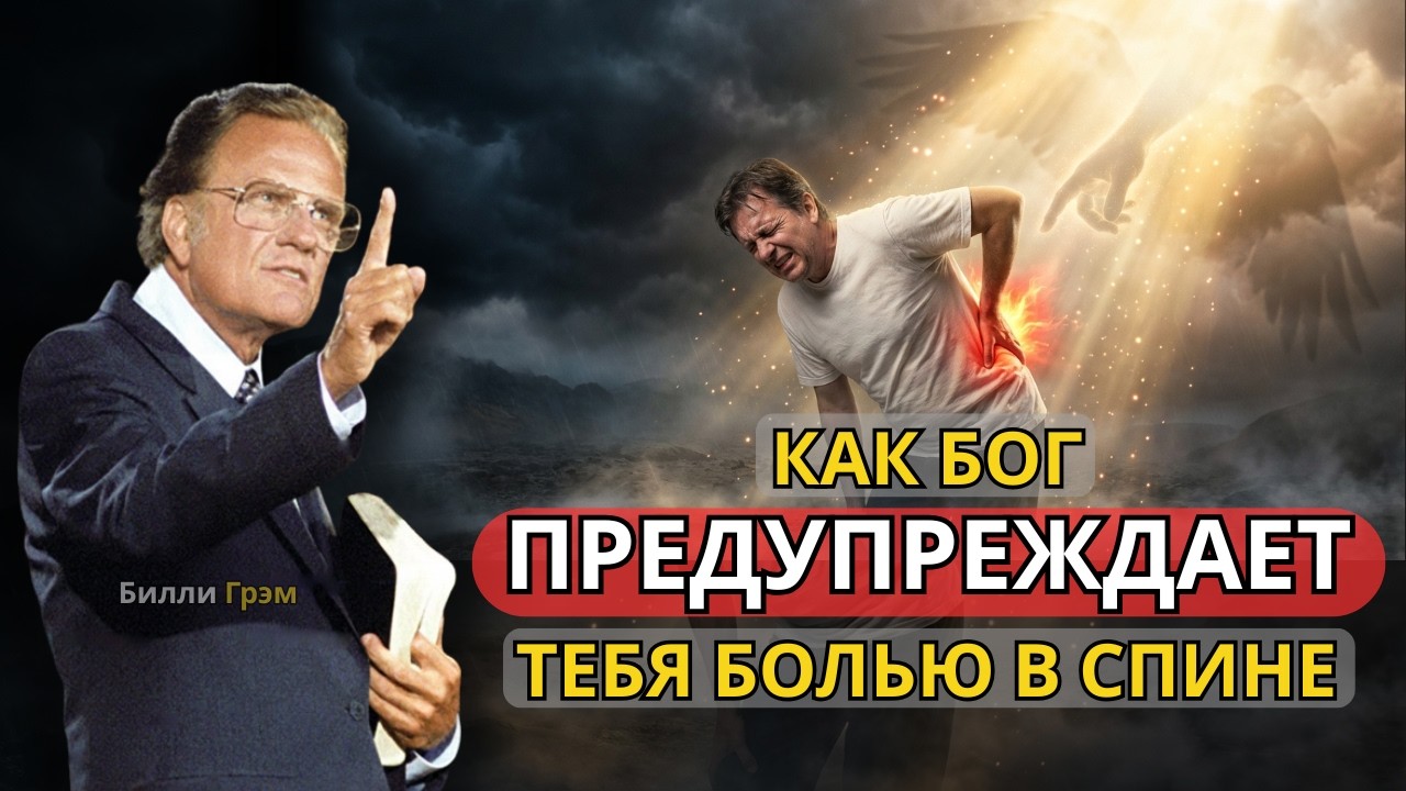 Бог предупреждает вас не недооценивайте боль в спине – выясните причину | Билли Грэм