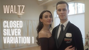 Waltz Basic Syllabus Closed Silver Variation 1 by Iaroslav and Liliia Bieliei