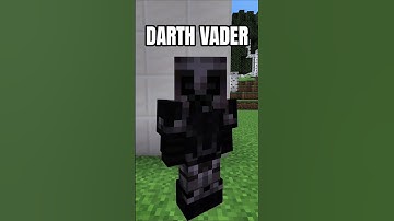 Minecraft: Darth Vader Armor Trim #starwars #minecraft