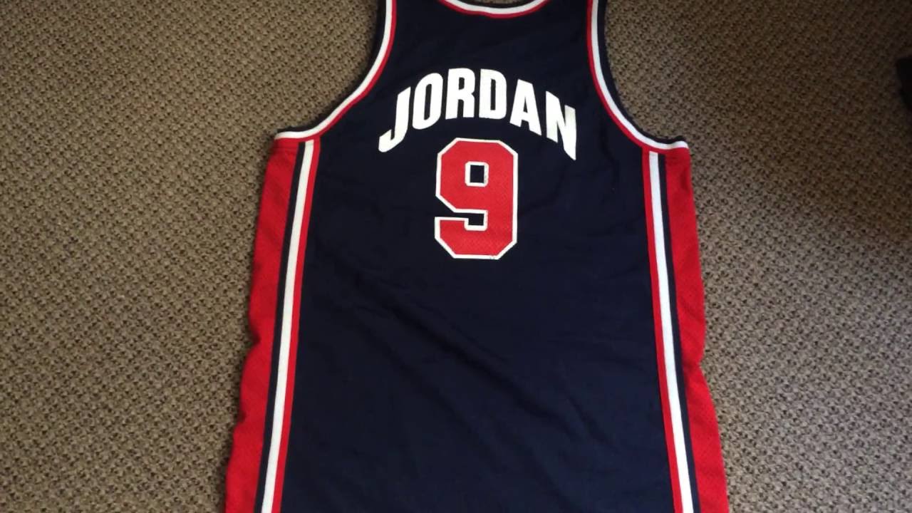 jordan dream team jersey