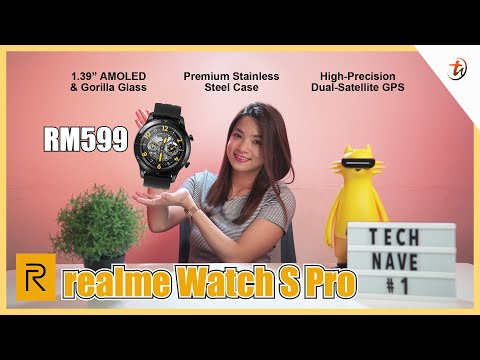 realme Watch S Pro - Big upgrades from the previous model  | TechNave Unboxing and Hands-On Video