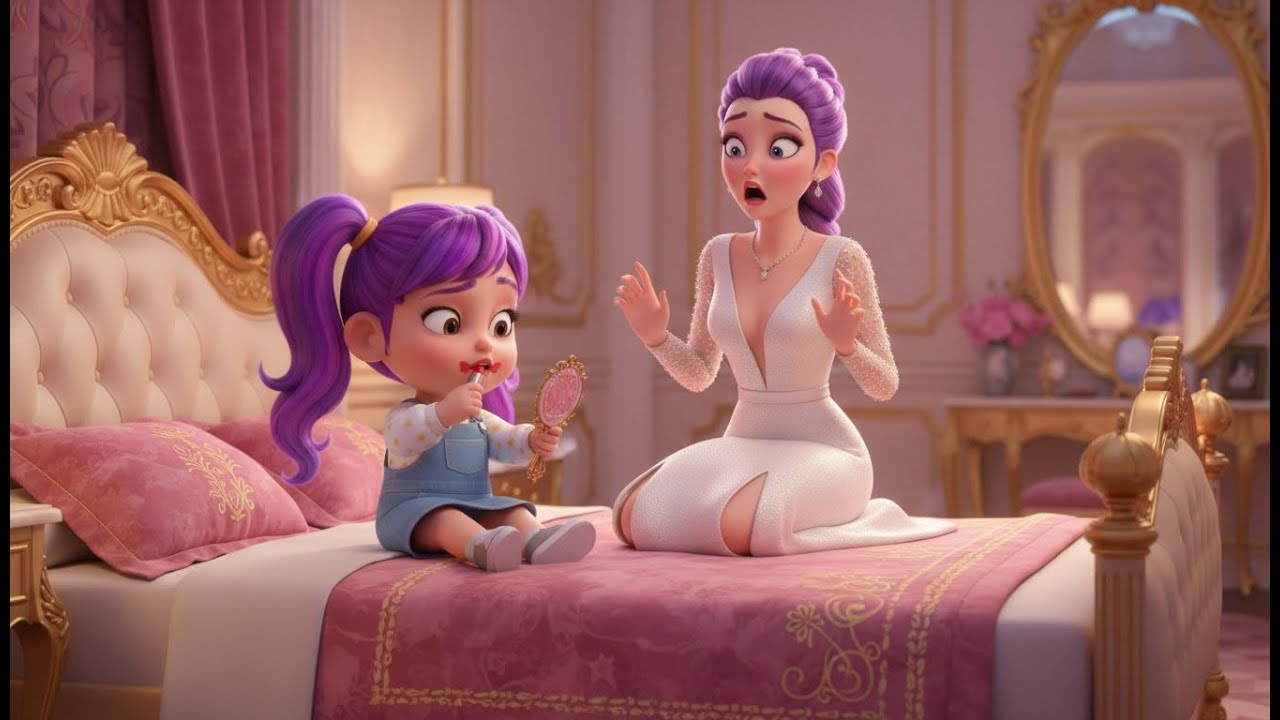 😱 Baby Rumi’s First Makeup Ever… She Wants to Be Like Mom Rumi 💄 | KPOP Demon Hunters